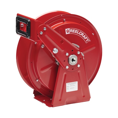 Hose Reel, 1/2 in Hose Diameter, 50 ft Length, 500 psi Max. Pressure, Nickel Plated Steel MPN:DP7800 OLP