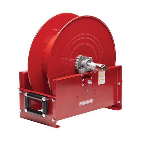 Hose Reel Assembly, 3/4 in Hose Diameter, 100 ft Length, 500 psi Max. Pressure, Steel, Red MPN:E9305 OLPBW