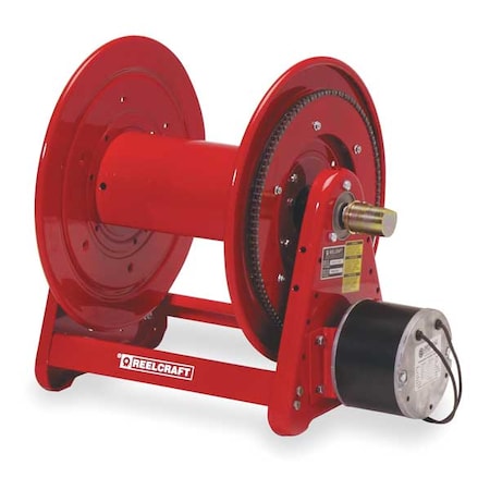 Motor Hose Reel, 200 ft (1/2 in I.D.), Red MPN:EA32112 M12D