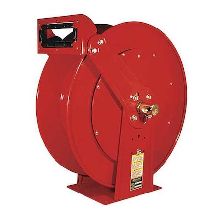 Spring Return Hose Reel, 3/4 in Hose Diameter, 75 ft Length, 250 psi Max. Pressure, Red MPN:FD83000 OLP