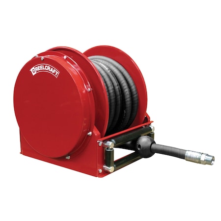 Hose Reel, 1 in Hose Diameter, 50 ft Length, 50 psi Max. Pressure, Nickel Plated Steel MPN:FSD14050 OLP