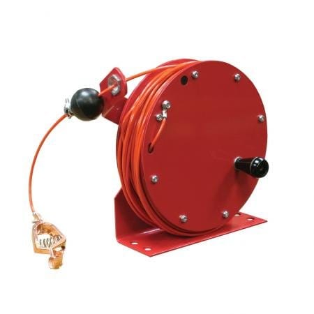 Grounding W/Nyln Cable, Hand Crank, 100Ft MPN:GHC3100 N