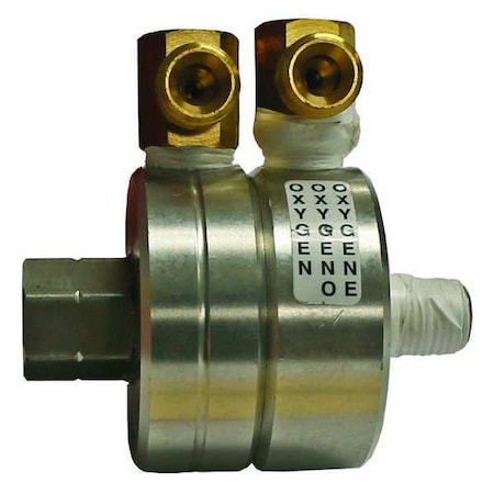 Swivel, 90 Deg., Aluminum, 1/4