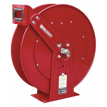 Dual Reel Spring Return Hose Reel, 1/2 in Hose Diameter, 50 ft Length, 3, 000 psi Max. Pressure, Red MPN:TH88000 OMP