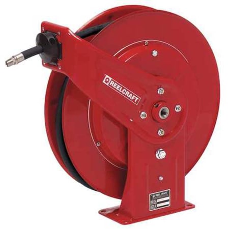 Spring Return Hose Reel, 3/4 in Hose Diameter, 25 ft Length, 300 psi Max. Pressure, Stainless Steel MPN:UR7925 OLB