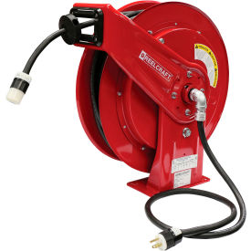 Reelcraft L 70100 123 3B 12 AWG / 3 Conductor x 100ft 20 AMP Twist Lock Connector (L5-20R) w/Cord L 70100 123 3B