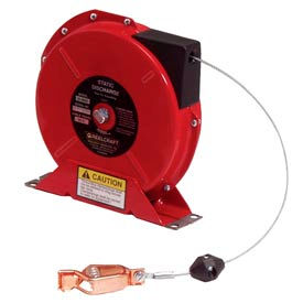Reelcraft G 3050 Static Discharge/Grounding Reel 50ft w/100A Grounding Clamp on end G 3050