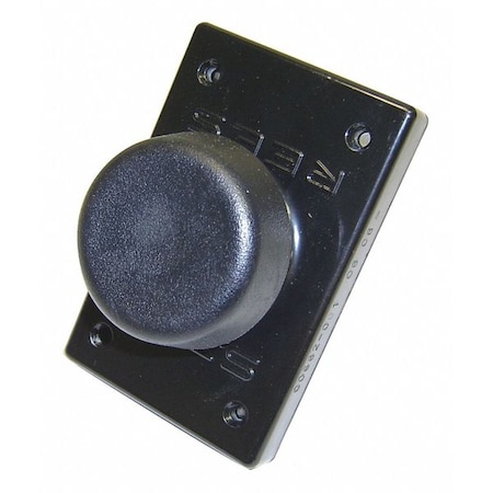 Plastic Plunger, Black, 2-1/4