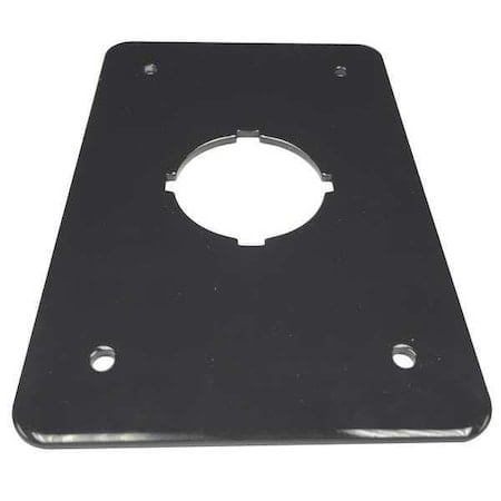 Switch Plate, 30.5mm Switches, Black MPN:01004-003
