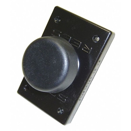 Plastic Plunger, Black, 2-1/4