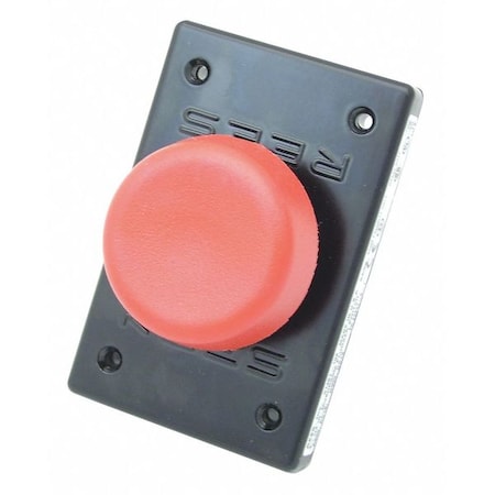 Plastic Plunger, Red, 2-1/4