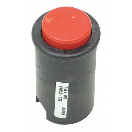 Push Button, Cylndrcl, Plstc Outr Shll, Red MPN:01953002