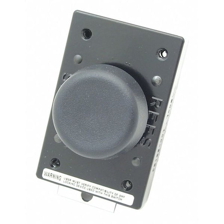 Plastic Plunger w/Latch, Blk, 2-1/4