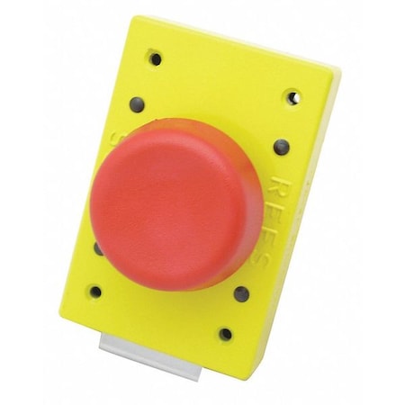 Mushroom Plunder w/Latch, Red, 2-1/4