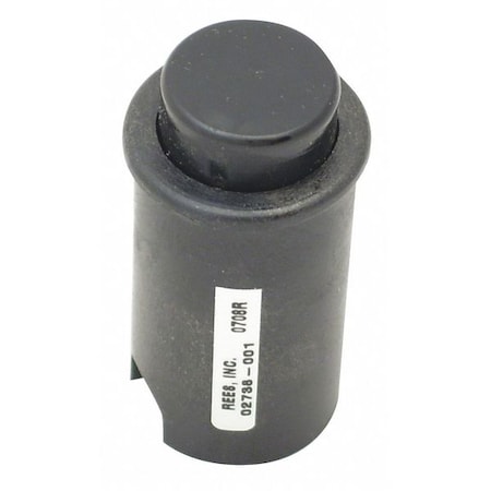 Push Button, Cylndrcl, Plstc Outr Shll, Blk MPN:02738001