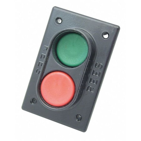 Plastic Plunger, Green/Red, 1-3/8