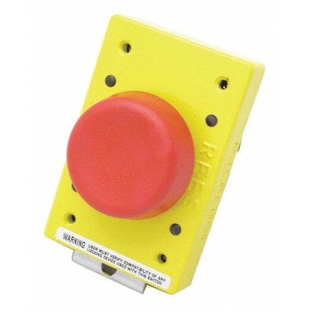 Mushroom Plunger w/Latch, Red, 2-1/4