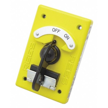 Rotary Contact Selector Switch, Yellow MPN:04910000