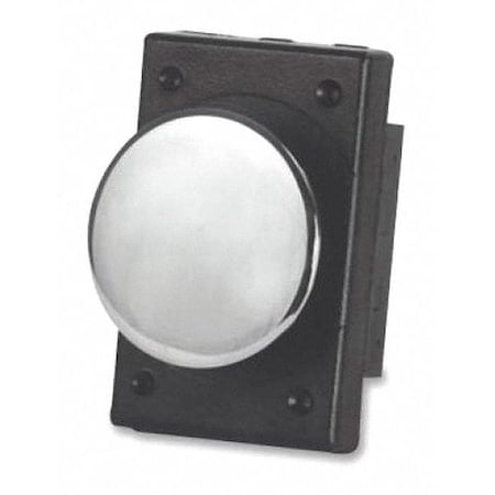 Push Button w/Lrgr Mounting Pttrn, 2-1/4
