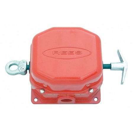 Cable Operatd Swtch, 15 lb. Trip Frce, Red MPN:04944220