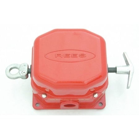 Cable Operatd Swtch, 10 lb. Trip Frce, Red MPN:04944620