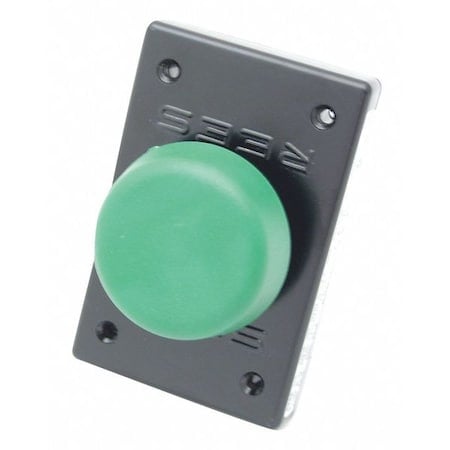 Plastic Mushroom Plunger, Grn, 2-1/4