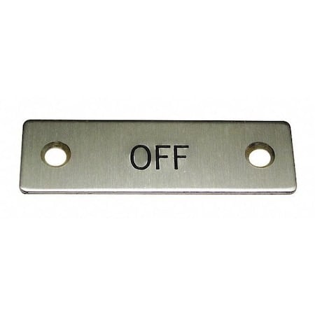 Standard Legend Plate, Off MPN:09001002