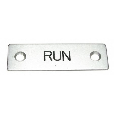 Standard Legend Plate, Run MPN:09001007
