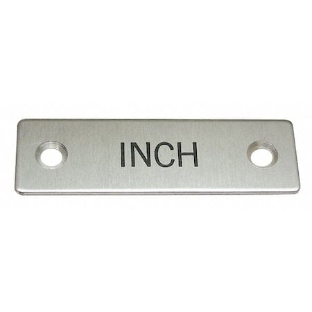 Standard Legend Plate, Inch MPN:09001008