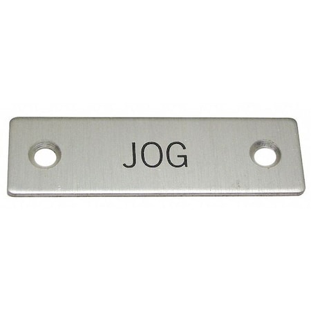 Standard Legend Plate, Jog MPN:09001010