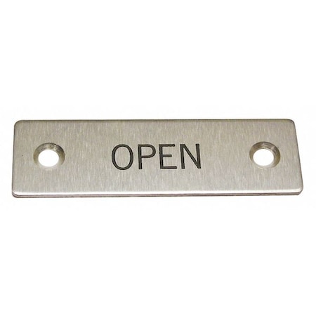 Standard Legend Plate, Open MPN:09001011