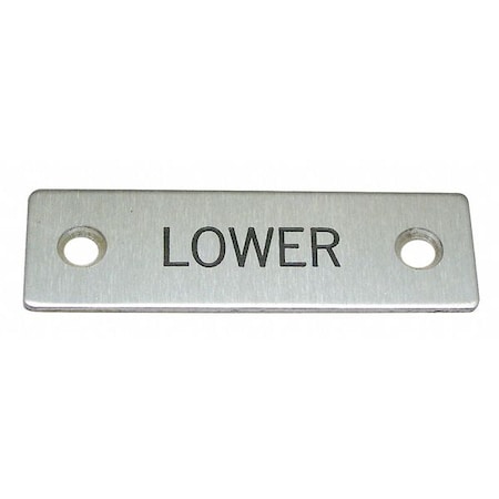 Standard Legend Plate, Lower MPN:09001016