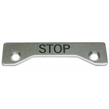 Standard Legend Plate, Stop MPN:09002003