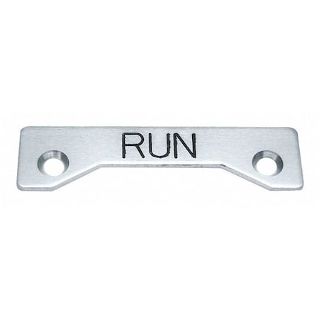 Standard Legend Plate, Run MPN:09002007