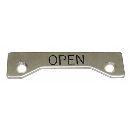 Standard Legend Plate, Open MPN:09002011