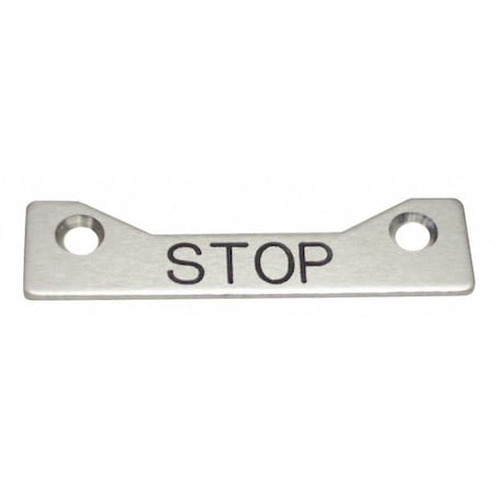 Standard Legend Plate, Stop MPN:09003003