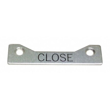 Standard Legend Plate, Close MPN:09003012