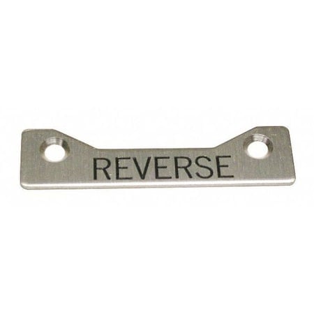 Standard Legend Plate, Reverse MPN:09003022