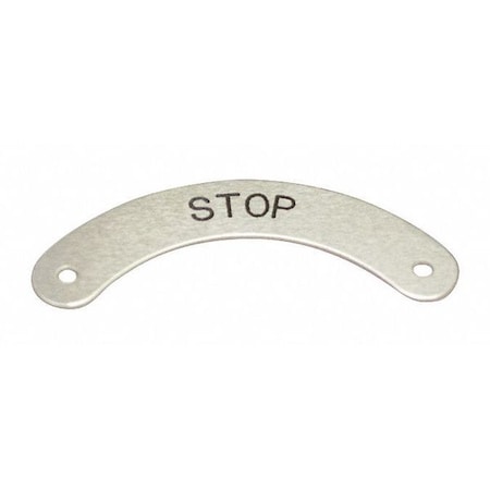 Standard Legend Plate, Stop MPN:09005003
