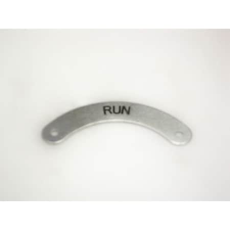 Standard Legend Plate, Run MPN:09005007