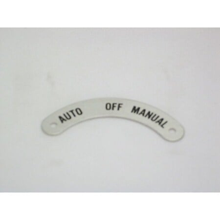 Standard Legend Plate, Auto-Off-Manual MPN:09005052