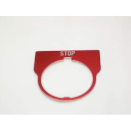 Standard Legend Plate, Stop MPN:09013003
