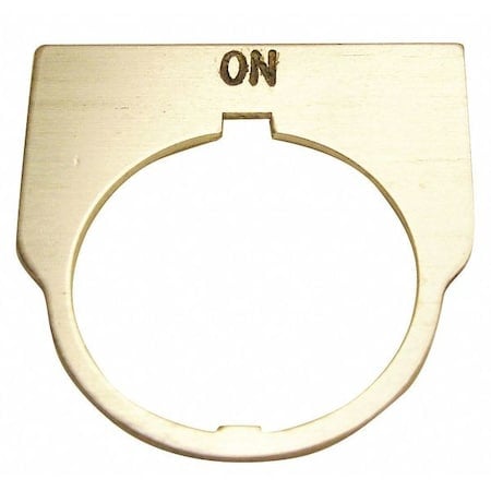 Standard Legend Plate, On MPN:09014006