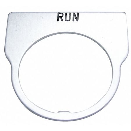 Standard Legend Plate, Run MPN:09014007