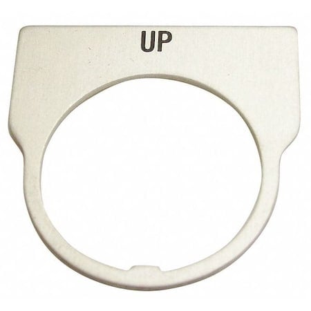 Standard Legend Plate, Up MPN:09014013