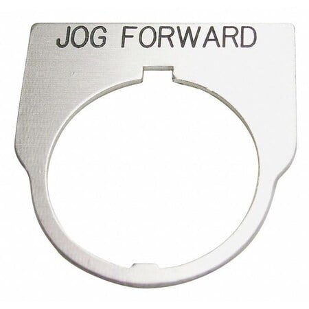 Std Legend Plate, Jog Forward MPN:09014017