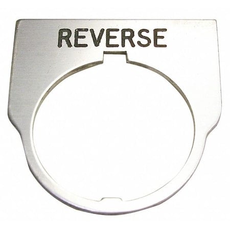 Standard Legend Plate, Reverse MPN:09014022
