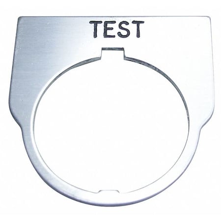 Standard Legend Plate, Test MPN:09014027