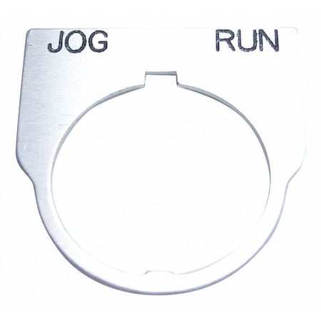 Standard Legend Plate, Jog-Run MPN:09014036