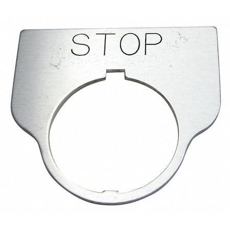 Standard Legend Plate, Stop MPN:09017003